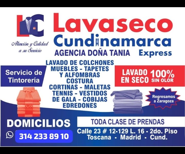 Lavaseco Cundinamarca